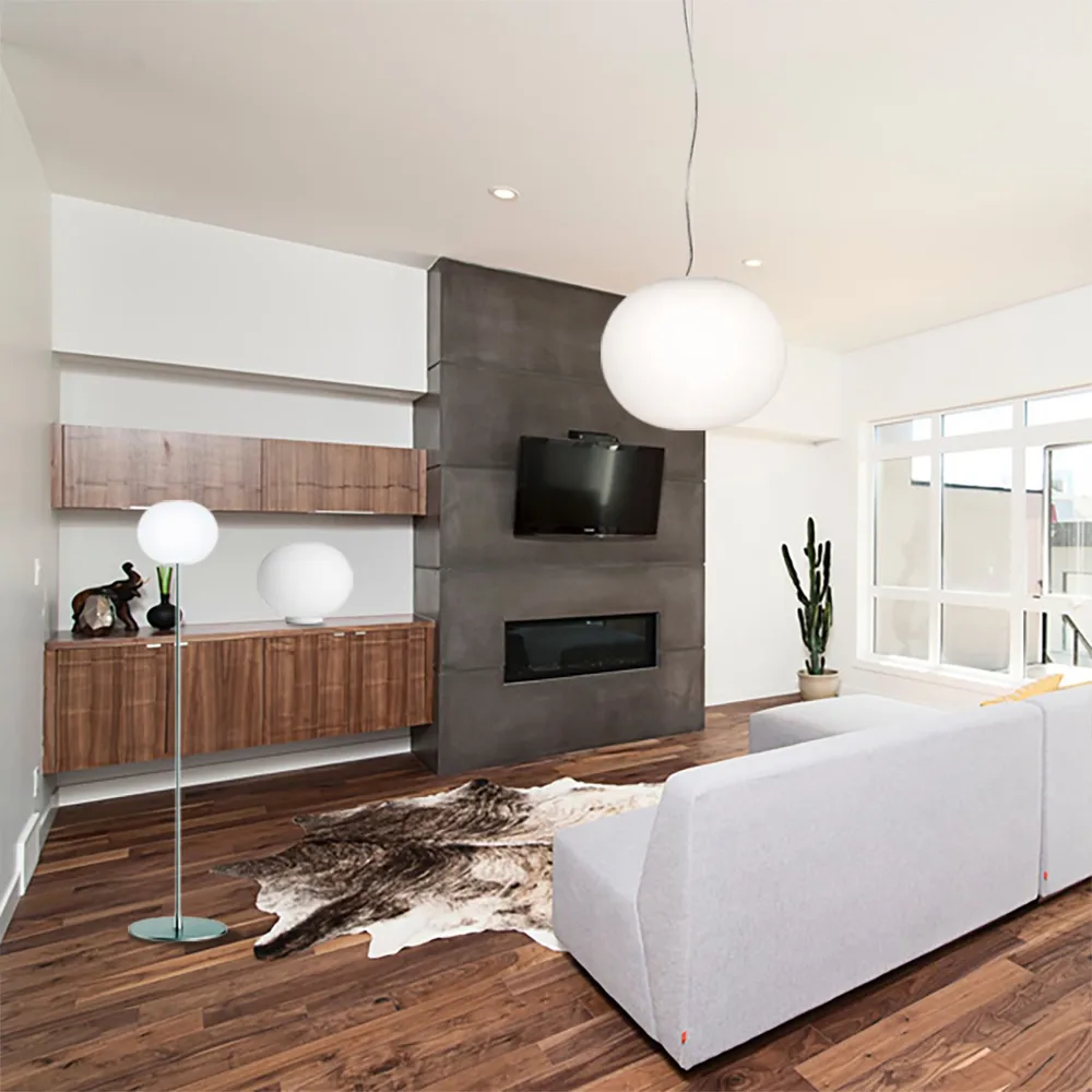 Glo-ball S1 kattovalaisin, Valkoinen opaalilasi Flos