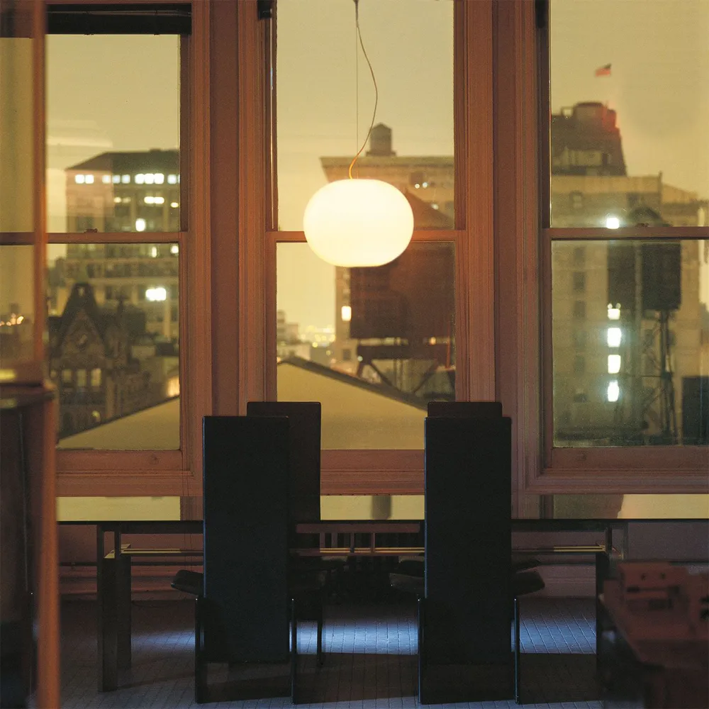 Glo-ball S2 kattovalaisin, Valkoinen opaalilasi Flos