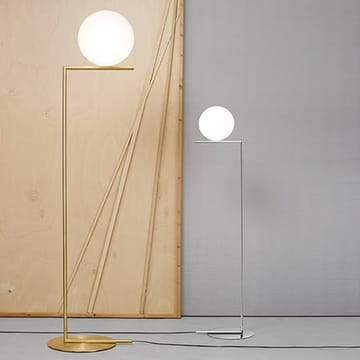 IC lights F1 lattiavalaisin - Harjattu messinki opaliainen - Flos