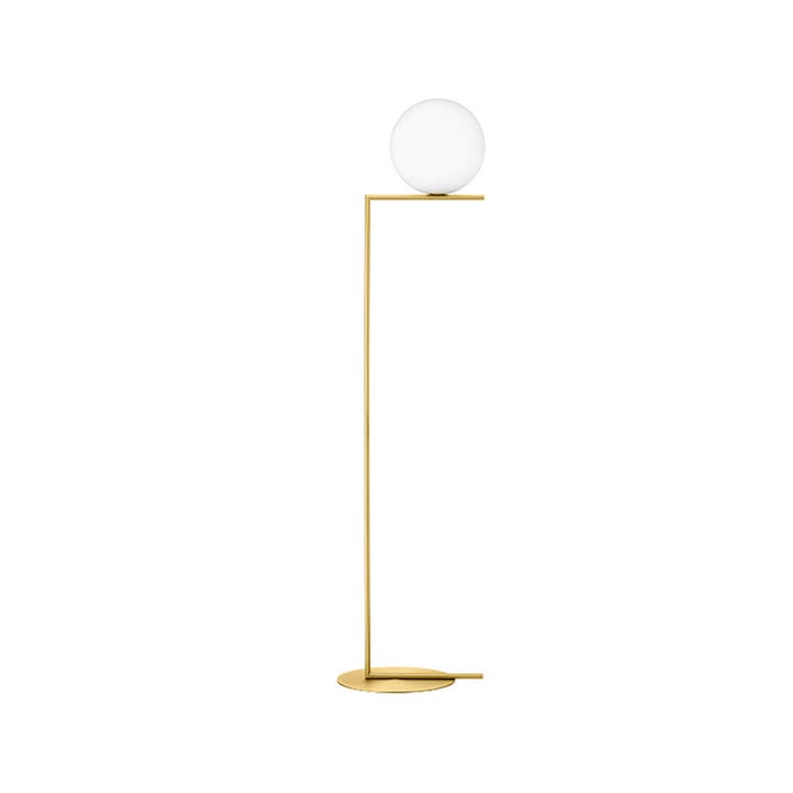 IC Lights F2 lattiavalaisin - Harjattu messinki opali - Flos