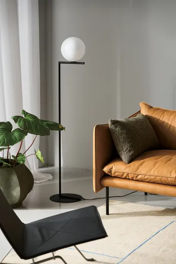 IC Lights F2 lattiavalaisin - Musta opali - Flos