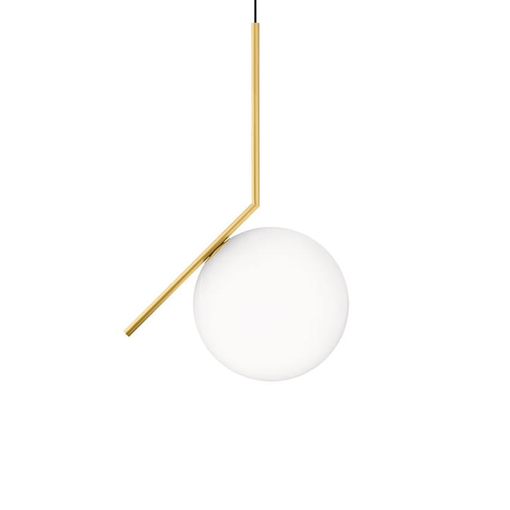 IC lights S2 kattovalaisin - Harjattu messinki opaliainen - Flos