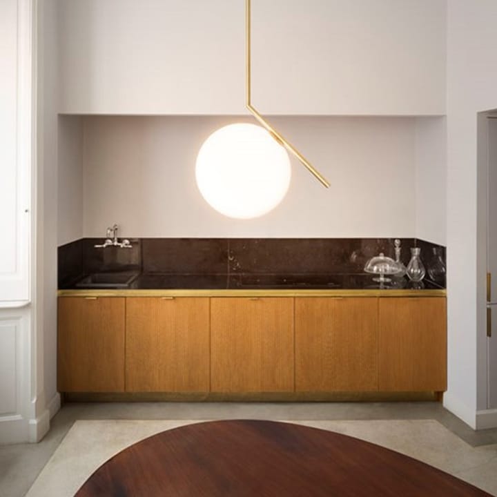 IC lights S2 kattovalaisin, Krom-opali Flos