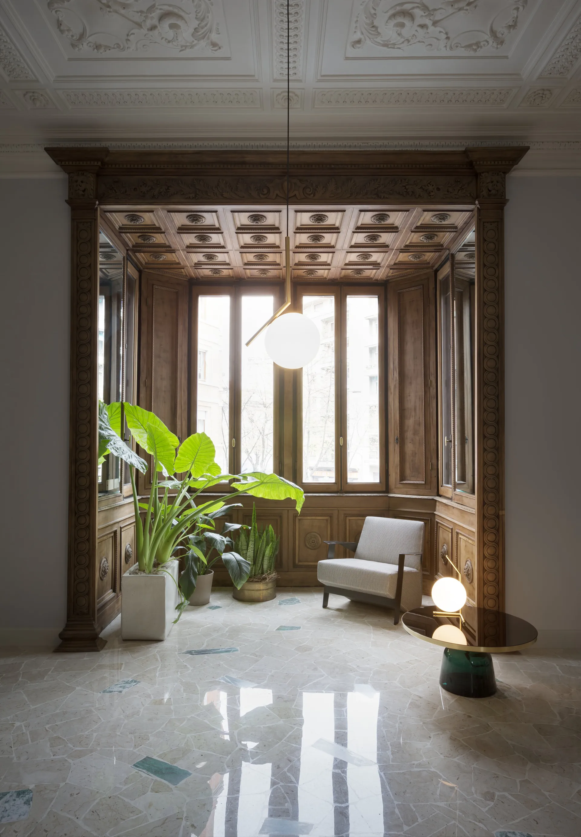 IC S2 kattovalaisin 70 cm, Gold Flos