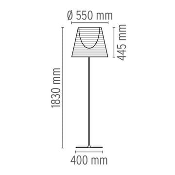 KTribe F3 lattiavalaisin - undefined - Flos