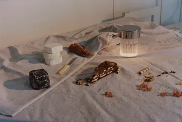 Last Order Fluted IP55 pöytälamppu - Ruostumaton teräs - Flos