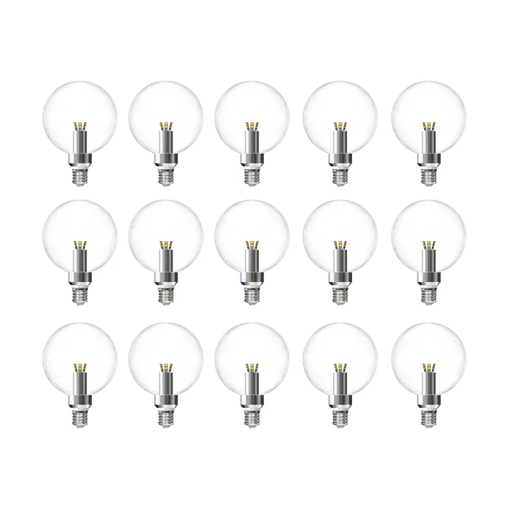 LED-globe retrofit himmennettävä valonlähde E27 15-pakkaus - 2500 K 170 lm 3 W - Flos
