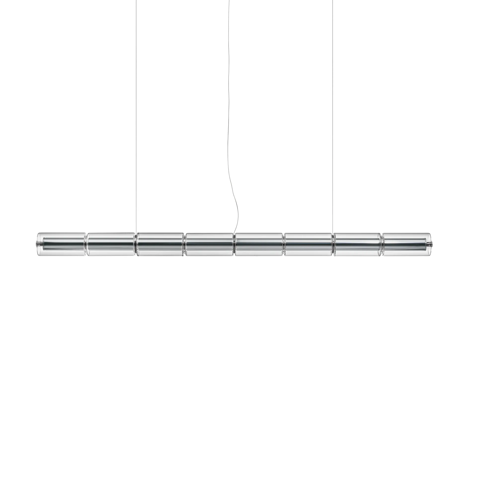 Luce Cilindrica S1 kattovalaisin 165,6 cm, Glass Flos