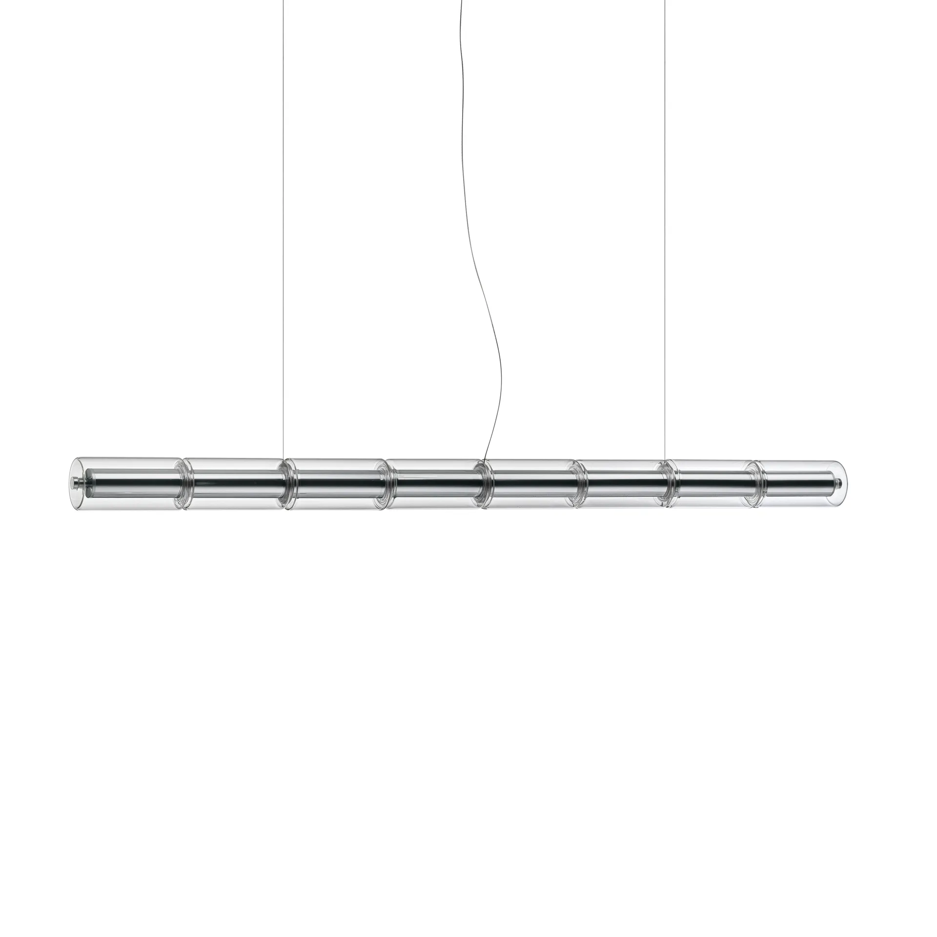 Luce Cilindrica S1 kattovalaisin 165,6 cm, Glass Flos