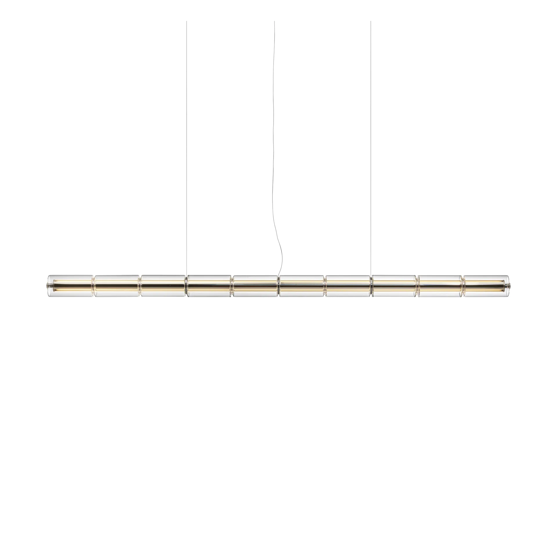 Luce Cilindrica S2 kattovalaisin 207,2 cm, Glass Flos
