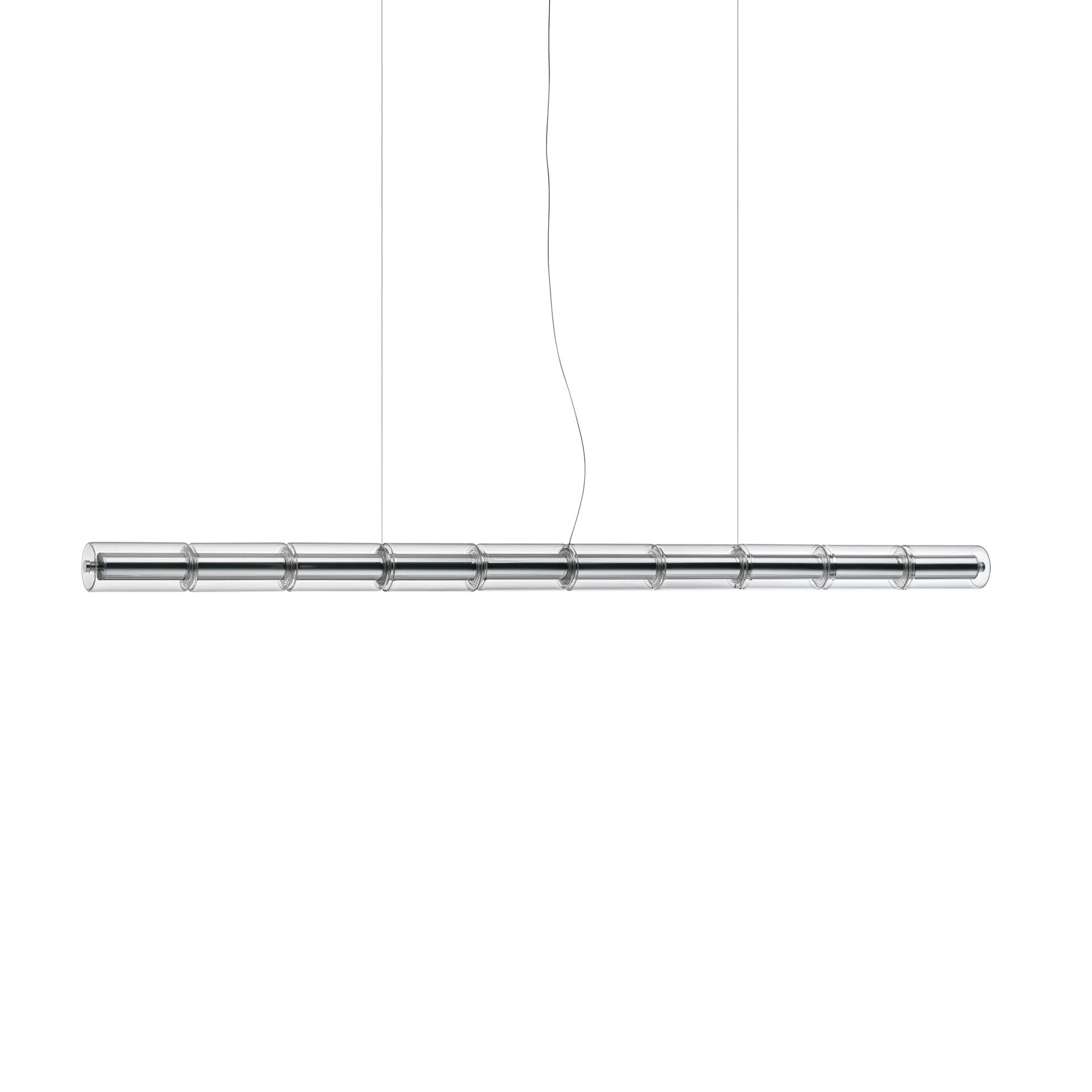 Luce Cilindrica S2 kattovalaisin 207,2 cm, Glass Flos