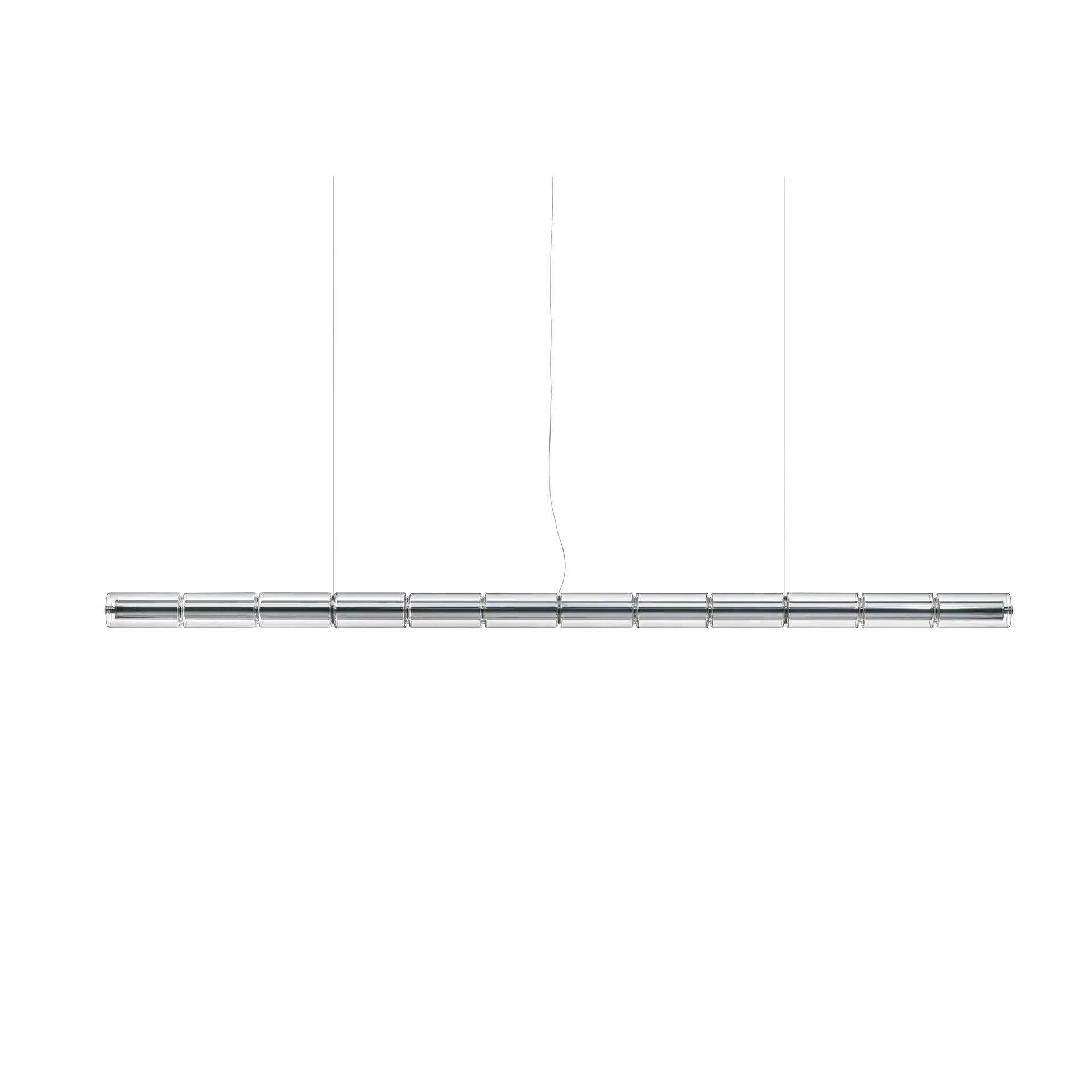 Luce Cilindrica S3 kattovalaisin 248,8 cm, Glass Flos
