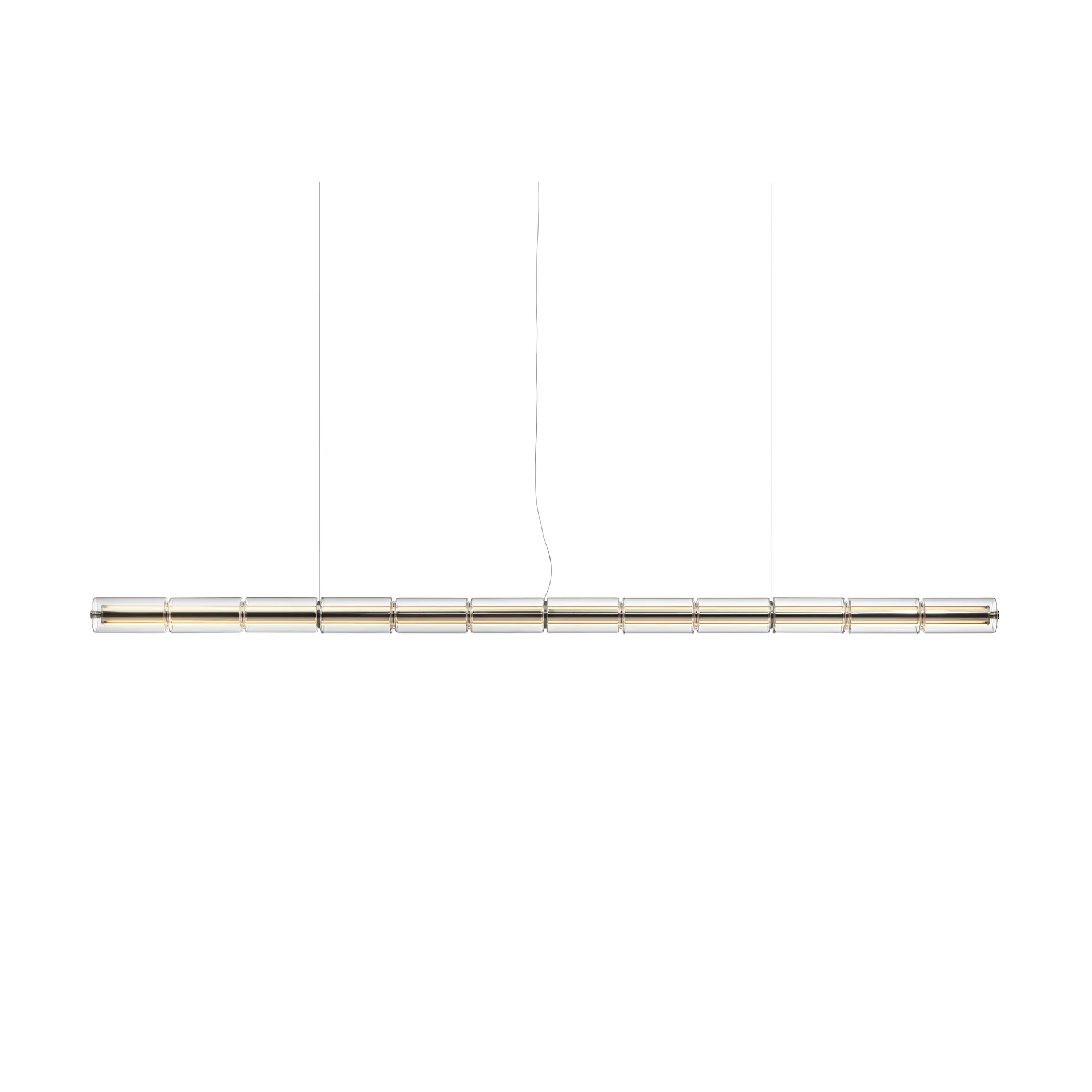 Luce Cilindrica S3 kattovalaisin 248,8 cm, Glass Flos