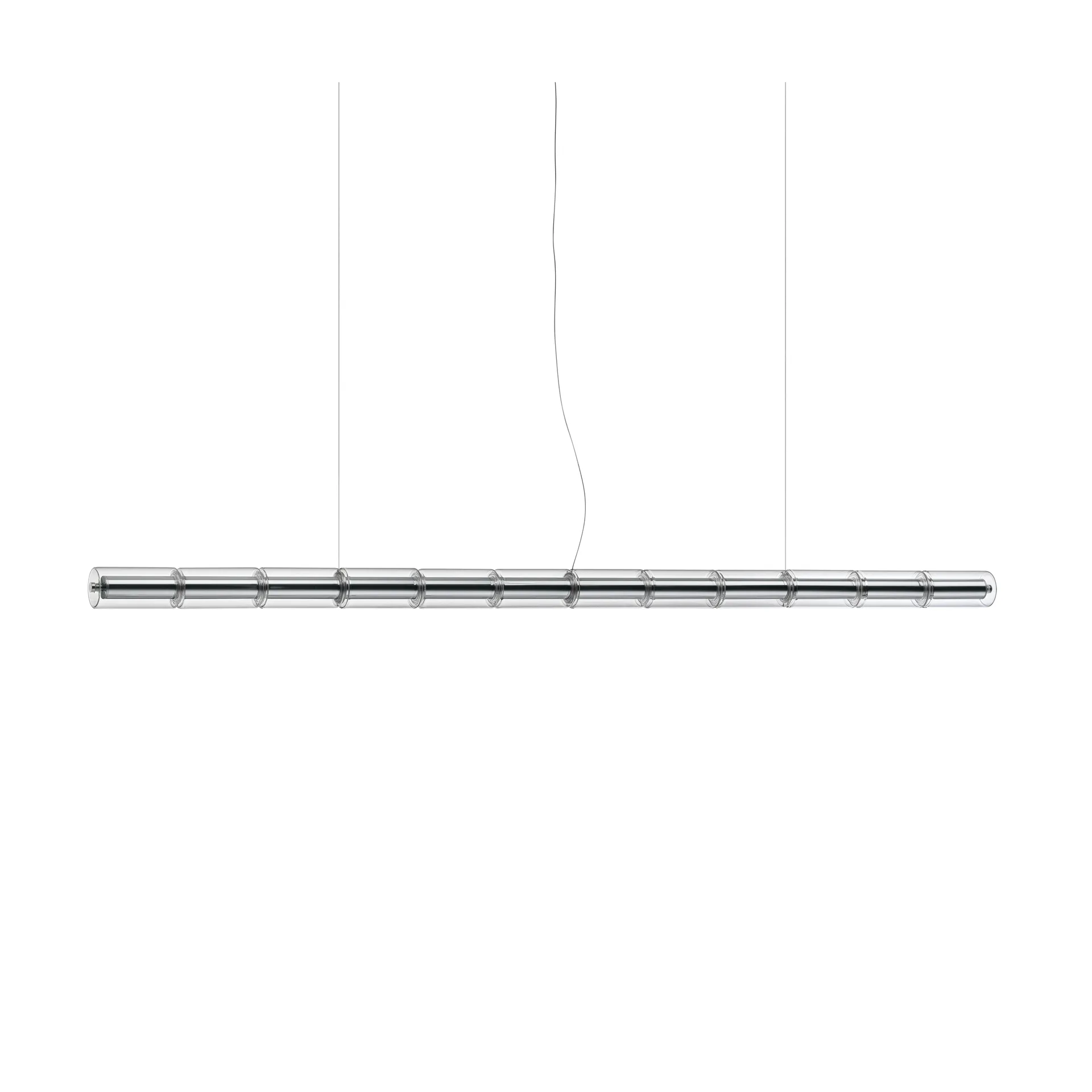 Luce Cilindrica S3 kattovalaisin 248,8 cm, Glass Flos