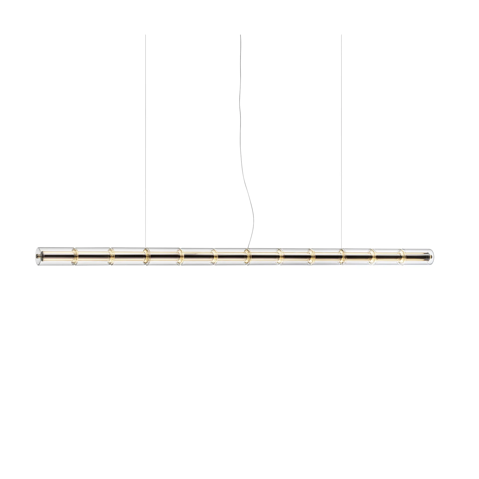 Luce Cilindrica S3 kattovalaisin 248,8 cm, Glass Flos
