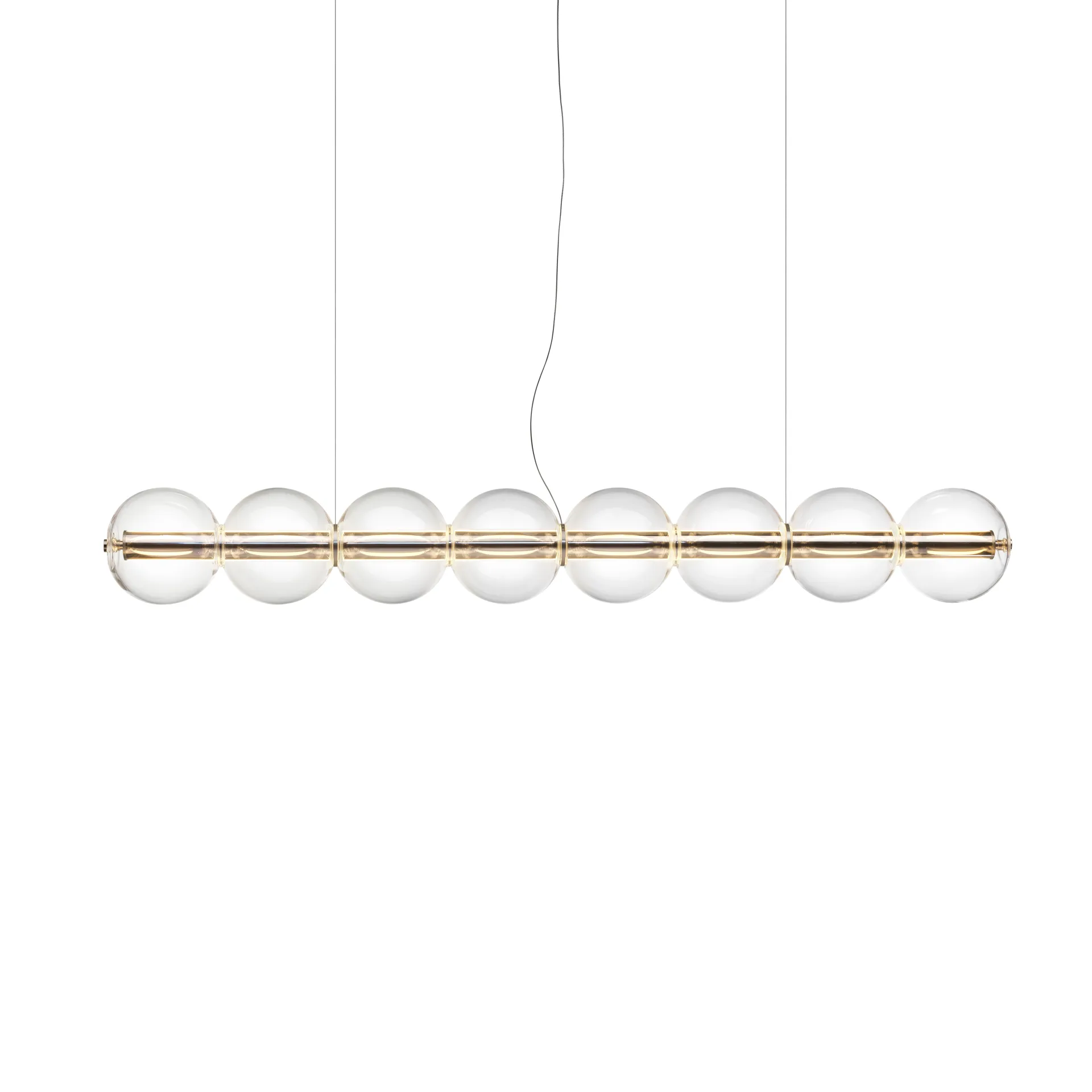 Luce Sferica S1 kattovalaisin 165,6 cm, Glass Flos