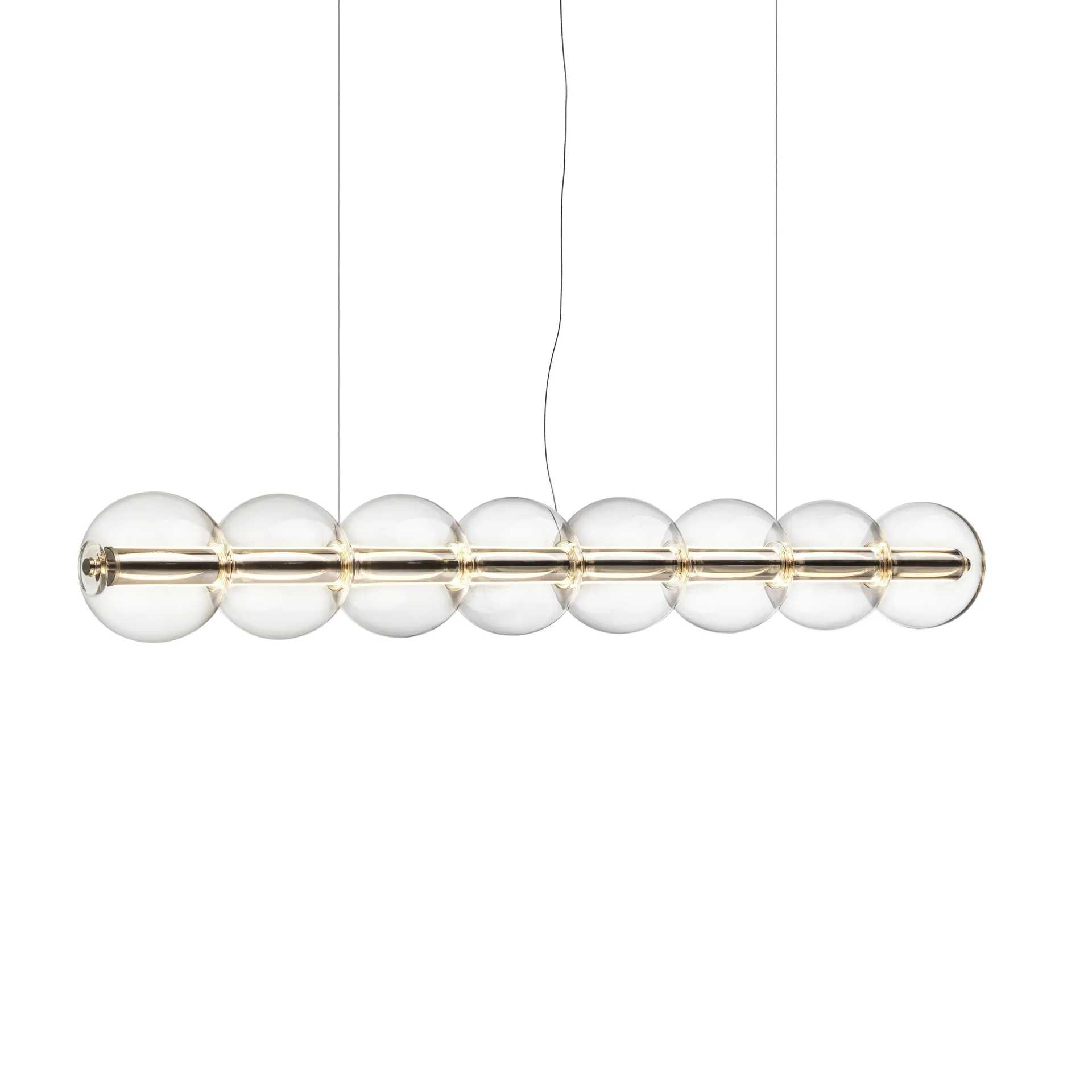 Luce Sferica S1 kattovalaisin 165,6 cm, Glass Flos