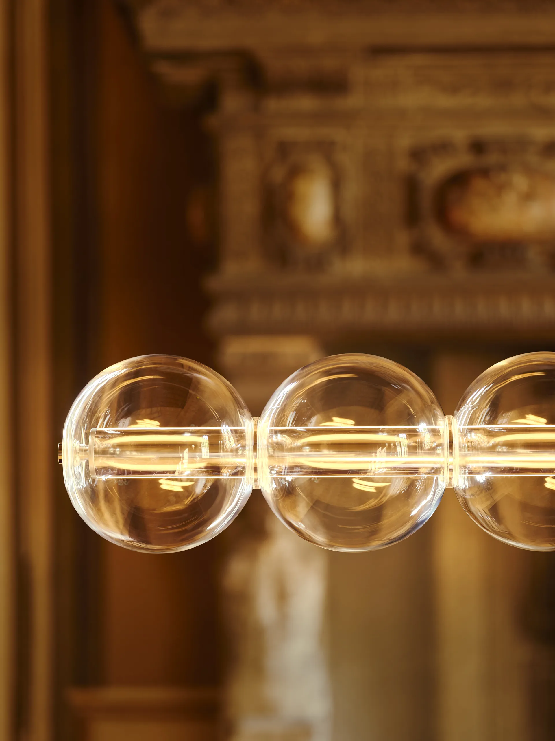 Luce Sferica S1 kattovalaisin 165,6 cm, Glass Flos