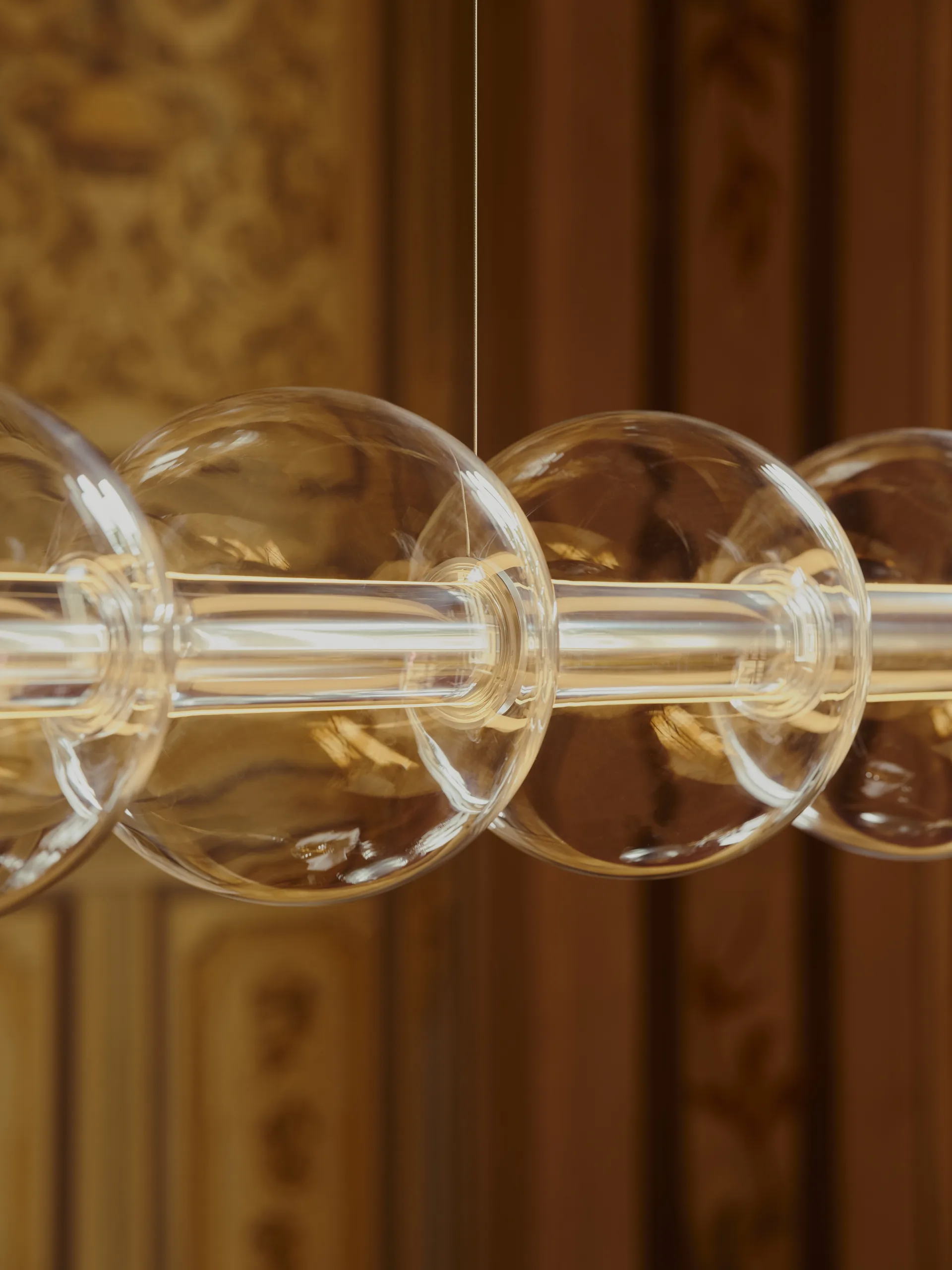 Luce Sferica S2 kattovalaisin 207,2 cm, Glass Flos