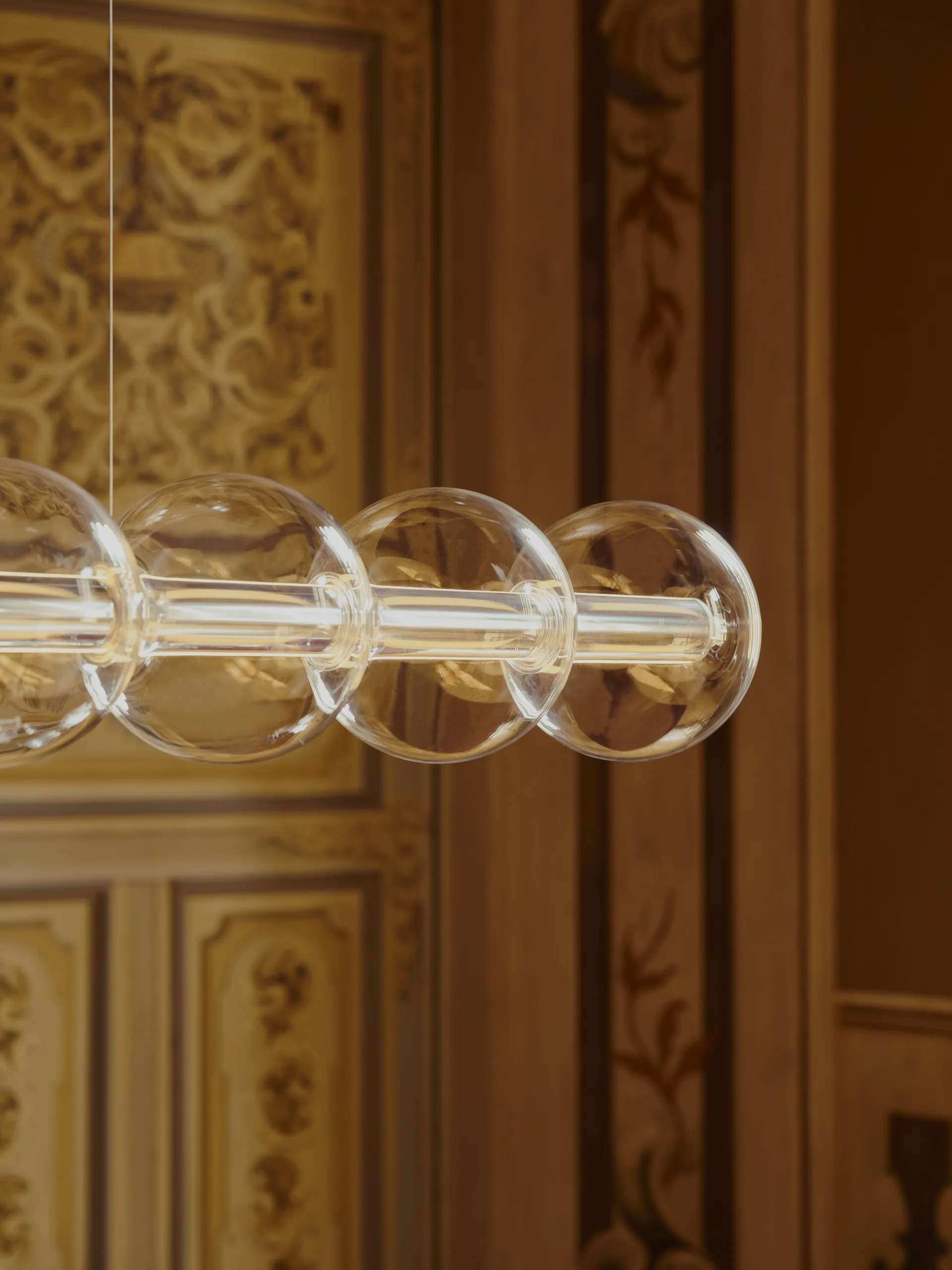 Luce Sferica S3 kattovalaisin 248,8 cm, Glass Flos