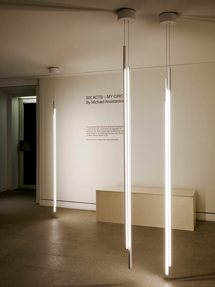 My Lines kattovalaisin, Matte white Flos