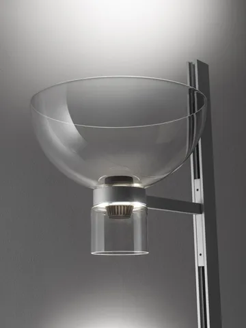 Nocturne F1 bowl lattiavalaisin – silver - Flos