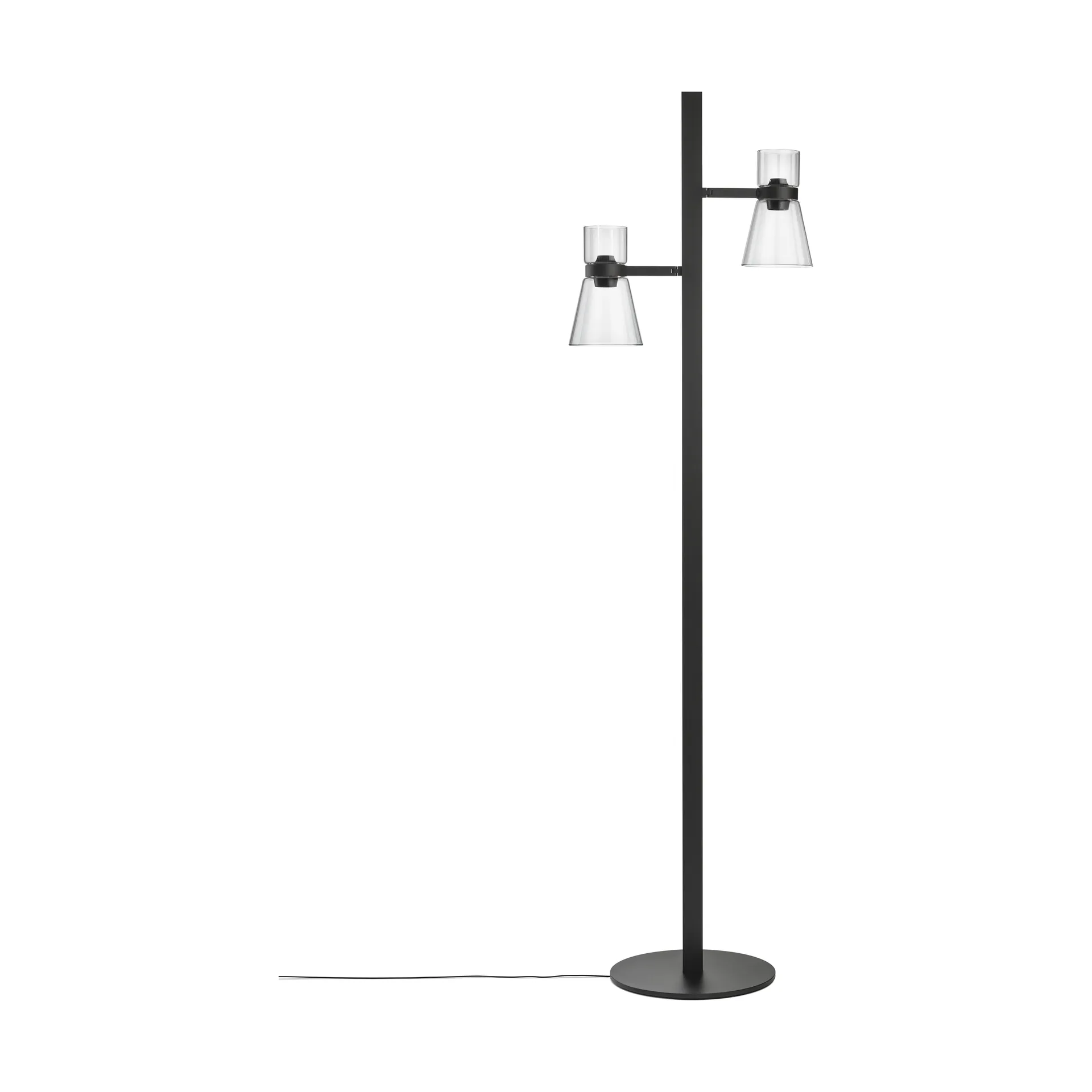 Nocturne F2 cone lattiavalaisin – musta,  Flos