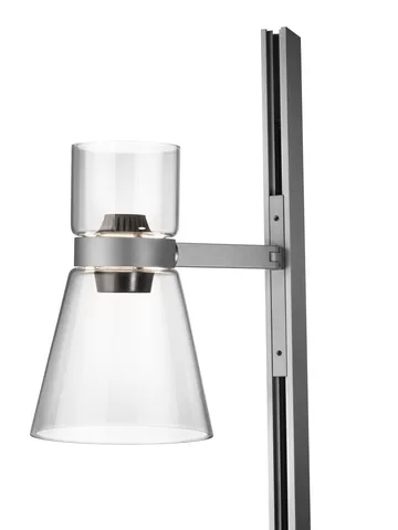 Nocturne FI cone lattiavalaisin – Silver - Flos