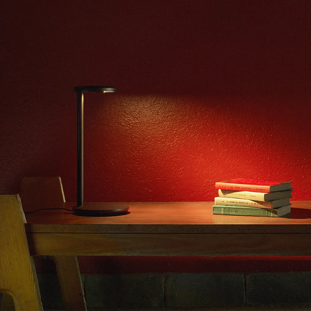 Oblique pöytälamppu, Valkoinen Flos