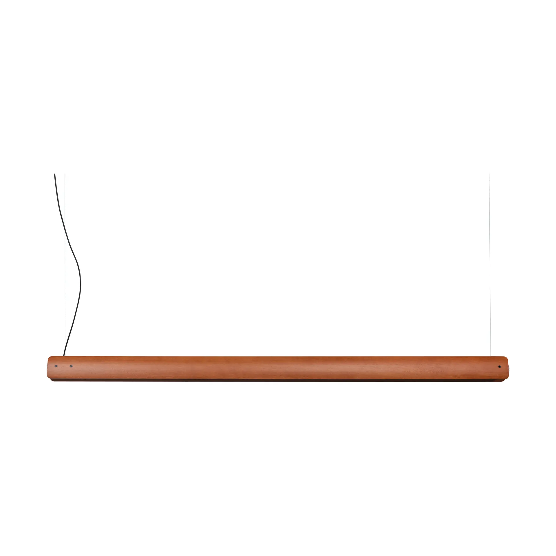 Seki-han kattovalaisin 169,2 cm, Heat treatened ash-black metal Flos