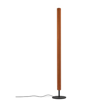Seki-han lattiavalaisin 226 cm - Heat treatened ash-black metal - Flos