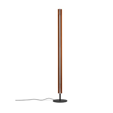 Seki-han lattiavalaisin 226 cm - Heat treatened ash-black metal - Flos