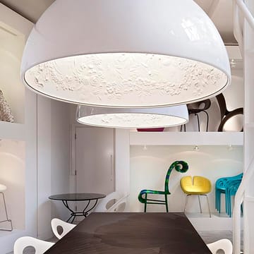 Skygarden 1 kattovalaisin - Valkoinen kiiltävä - Flos