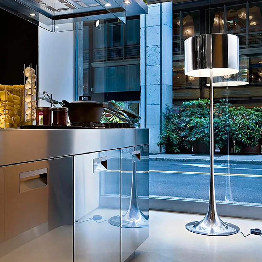 Spun Light F lattiavalaisin, Valkoinen Flos