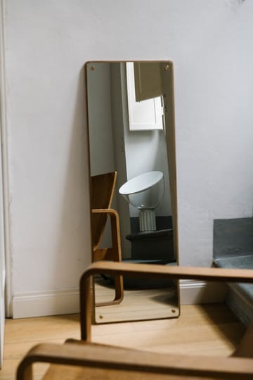 Taccia Small pöytälamppu LED 48,5 cm - Mattavalkoinen lasikupu - Flos