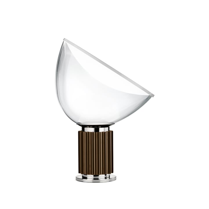 Taccia Small pöytälamppu LED 48,5 cm - Pronssi-lasikupu - Flos