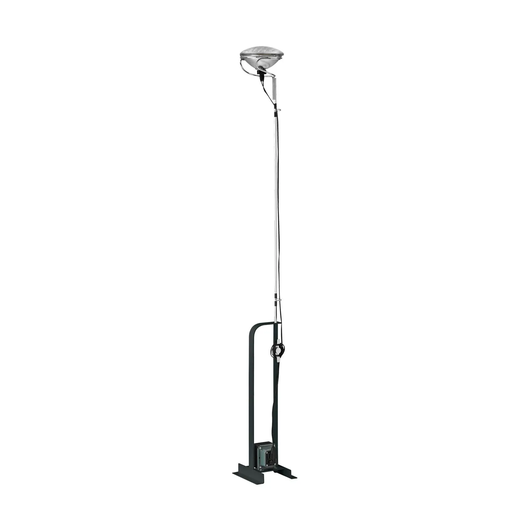 Toio LED-lattiavalaisin – musta (EU),  Flos