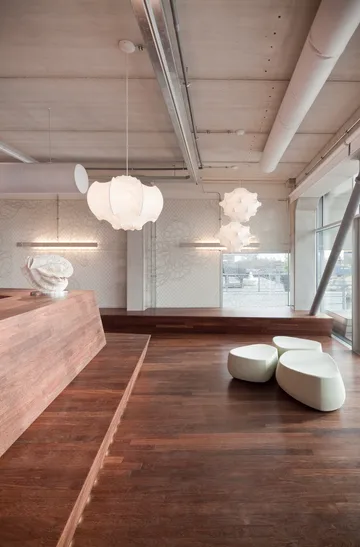 Viscontea kattovalaisin - Valkoinen - Flos