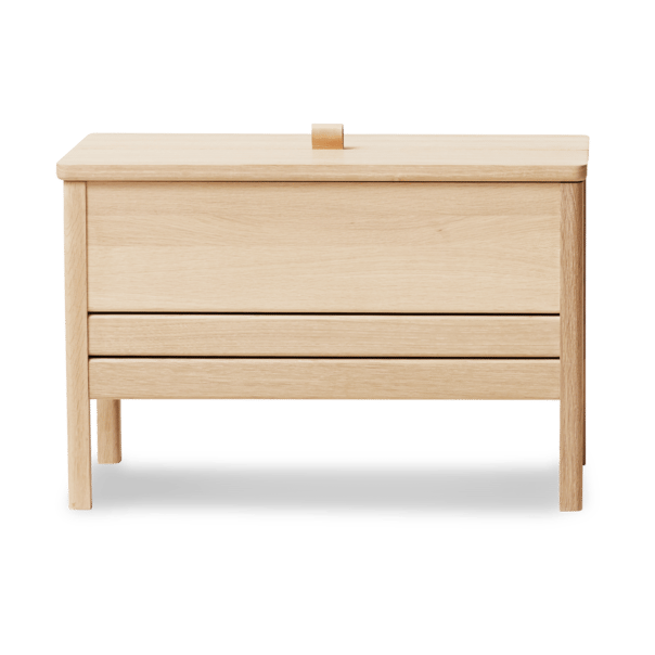 A Line säilytyspenkki 68 cm - Valkolakattu tammi - Form & Refine
