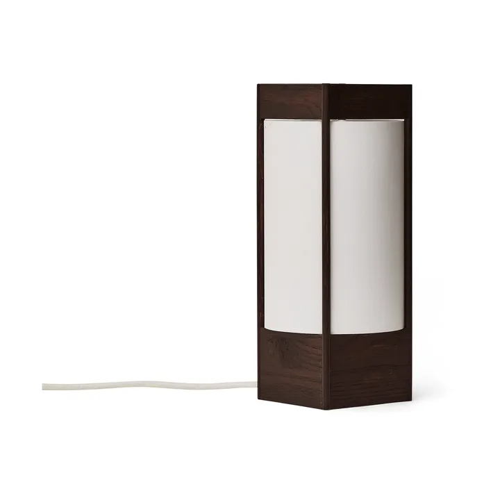 Andon pöytälamppu - Tummanruskea saarni, 32 cm - Form & Refine