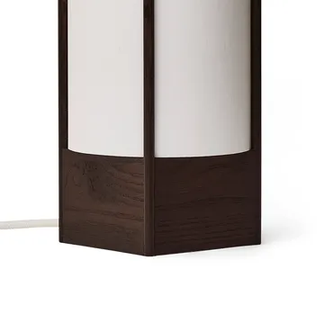 Andon pöytälamppu - Tummanruskea saarni, 32 cm - Form & Refine