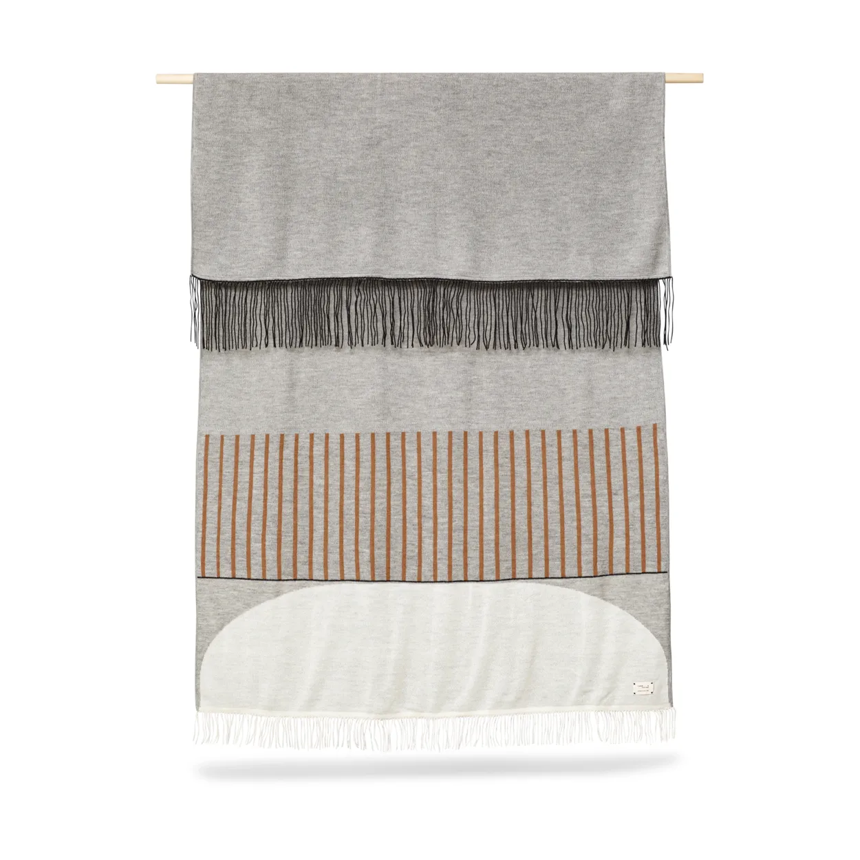 Form & Refine Aymara viltti 130x190 cm Pattern harmaa