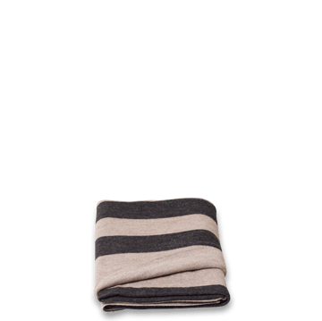 Aymara viltti 130x190 cm - Ribbon Beige-black - Form & Refine