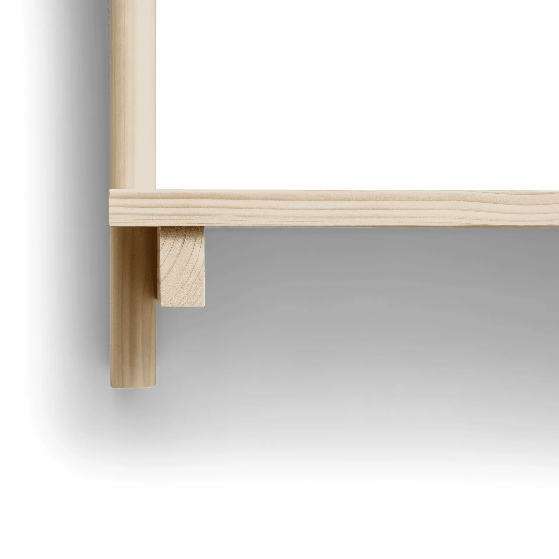 Beam seinähylly 3 hyllyä, Mänty Form & Refine