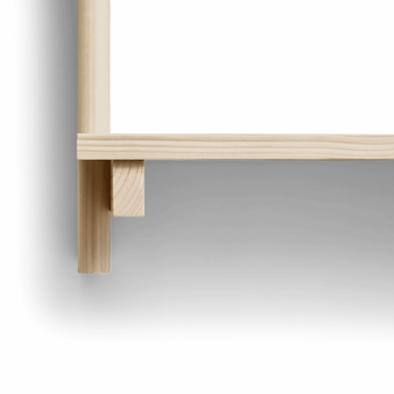 Beam seinähylly 3 hyllyä - Mänty - Form & Refine
