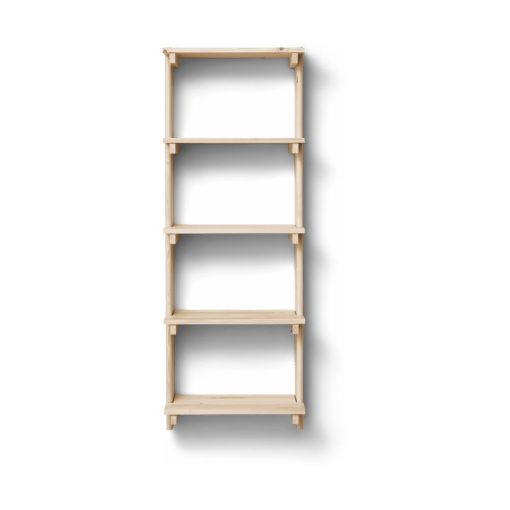 Beam seinähylly 5 hyllyä - Mänty - Form & Refine