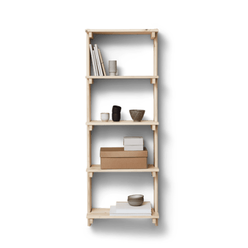 Beam seinähylly 5 hyllyä - Mänty - Form & Refine