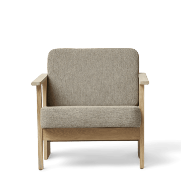 Block-lounge-tuoli - Valkoinen tammi Hallingdal 65-0227 - Form & Refine