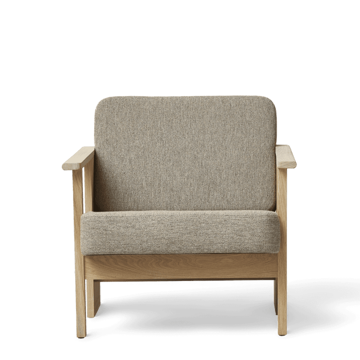 Block-lounge-tuoli, Valkoinen tammi Hallingdal 65-0227 Form & Refine