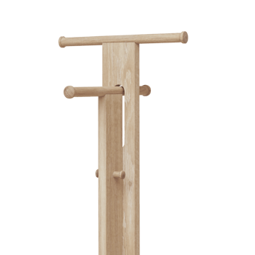 Foyer-takkikoukku 173,3 cm - Valkoinen tammi - Form & Refine